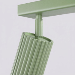 Plafonnier KARBON 6L Sauge Sollux | 6 Spots GU10 Design