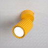 Plafonnier KARBON 1 Jaune Sollux | Spot GU10 Design