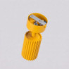 Plafonnier KARBON 1 Jaune Sollux | Spot GU10 Design
