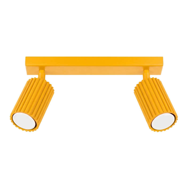 Plafonnier KARBON 2 jaune