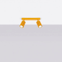 Plafonnier KARBON 2 jaune