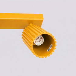 Plafonnier KARBON 2 jaune