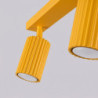 Plafonnier KARBON 3L Jaune Sollux | 3 Spots GU10 Design