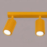 Plafonnier KARBON 3L Jaune Sollux | 3 Spots GU10 Design
