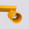 Plafonnier KARBON 3L Jaune Sollux | 3 Spots GU10 Design