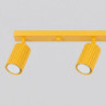 Plafonnier KARBON 6L Jaune Sollux | 6 Spots GU10 Design