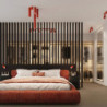 Plafonnier KARBON 2 Rouge Sollux | Spot GU10 Design