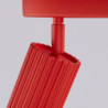 Plafonnier KARBON 3L Rouge Sollux | 3 Spots GU10 Design