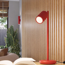 Plafonnier KARBON 3L Rouge Sollux | 3 Spots GU10 Design