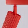 Plafonnier KARBON 6L Rouge Sollux | 6 Spots GU10 Design