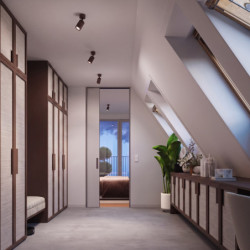 Plafonnier KARBON 1 Marron Sollux | Spot GU10 Design