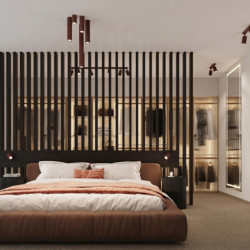 Plafonnier KARBON 2 Marron Sollux | Spot GU10 Design