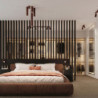 Plafonnier KARBON 2 Marron Sollux | Spot GU10 Design