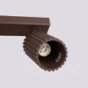 Plafonnier KARBON 6L Marron Sollux | 6 Spots GU10 Design