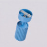 Plafonnier KARBON 1 Bleu Ciel Sollux | Spot GU10 Design