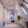 Plafonnier KARBON 1 Bleu Ciel Sollux | Spot GU10 Design