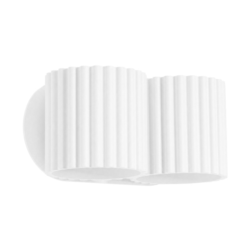 Applique AURA 2 blanche G9