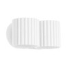 Applique AURA 2 blanche G9