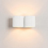 Applique AURA 2 blanche G9