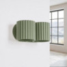 Applique AURA 2 Vert Olive G9 | Sollux
