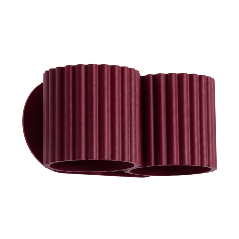 Applique AURA 2 Bordeaux G9 | Sollux