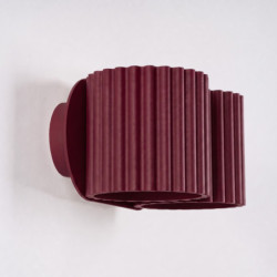 Applique AURA 2 Bordeaux G9 | Sollux