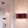 Applique AURA 2 Bordeaux G9 | Sollux