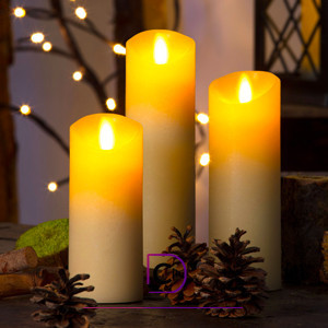 Bougies LED effet flamme réaliste – Déco lumineuse intérieur