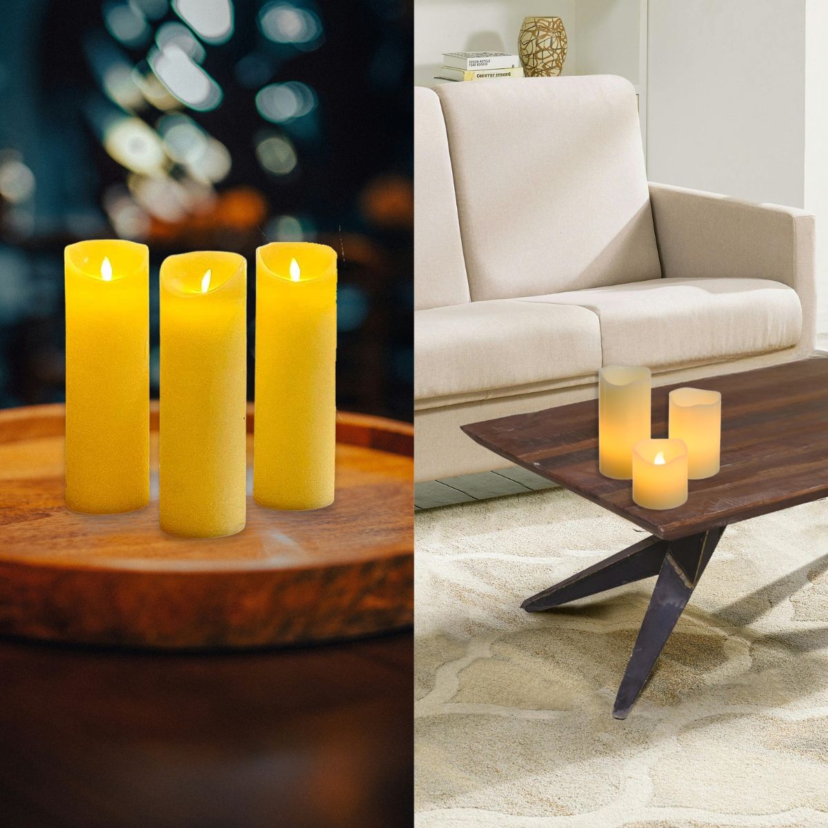  bougie LED Lotti disponible sur le Comptoir Elec